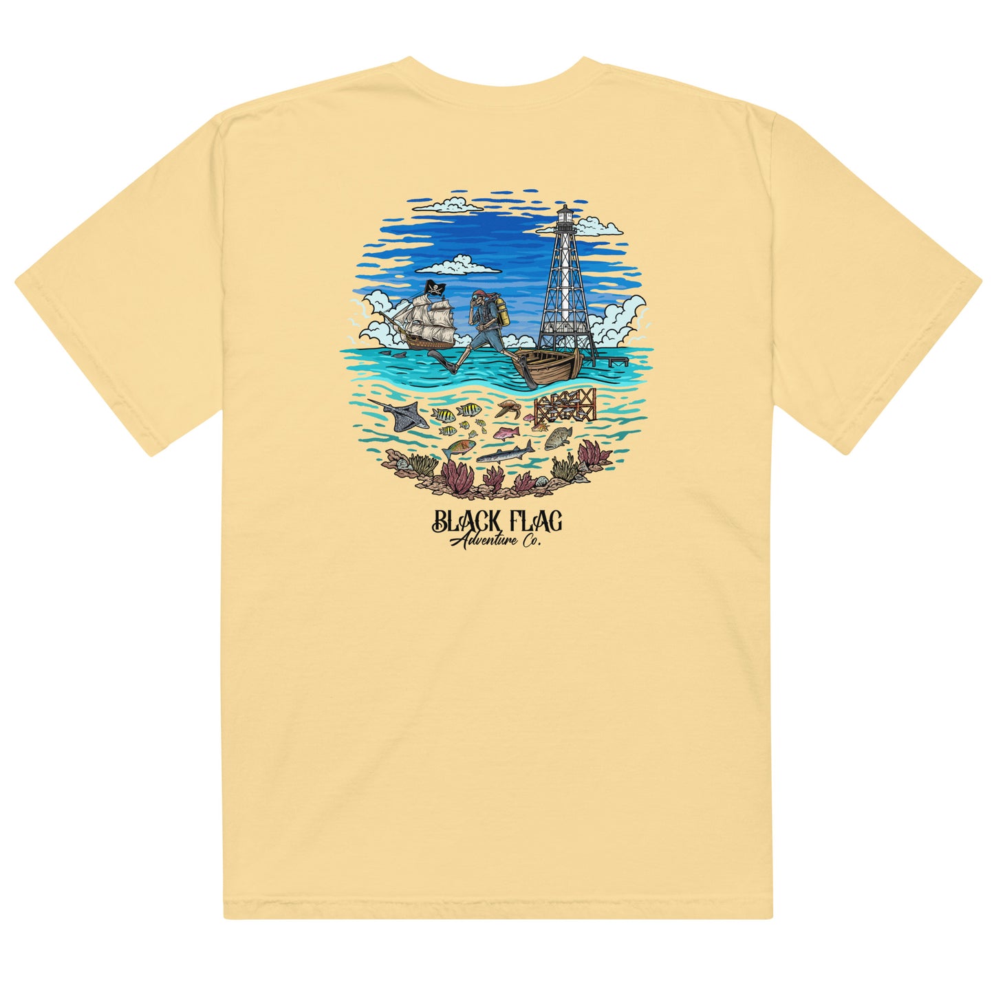 Alligator Blues Unisex Heavyweight T-shirt