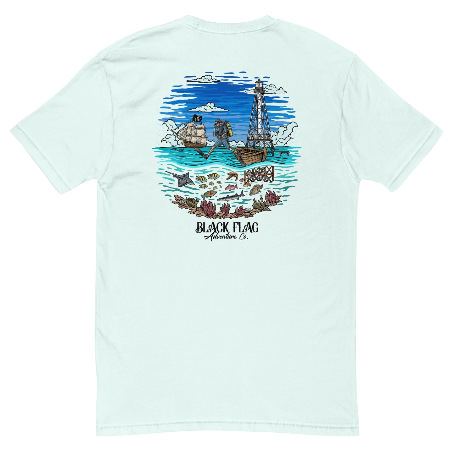 Alligator Blues Men's Short Sleeve T-shirt