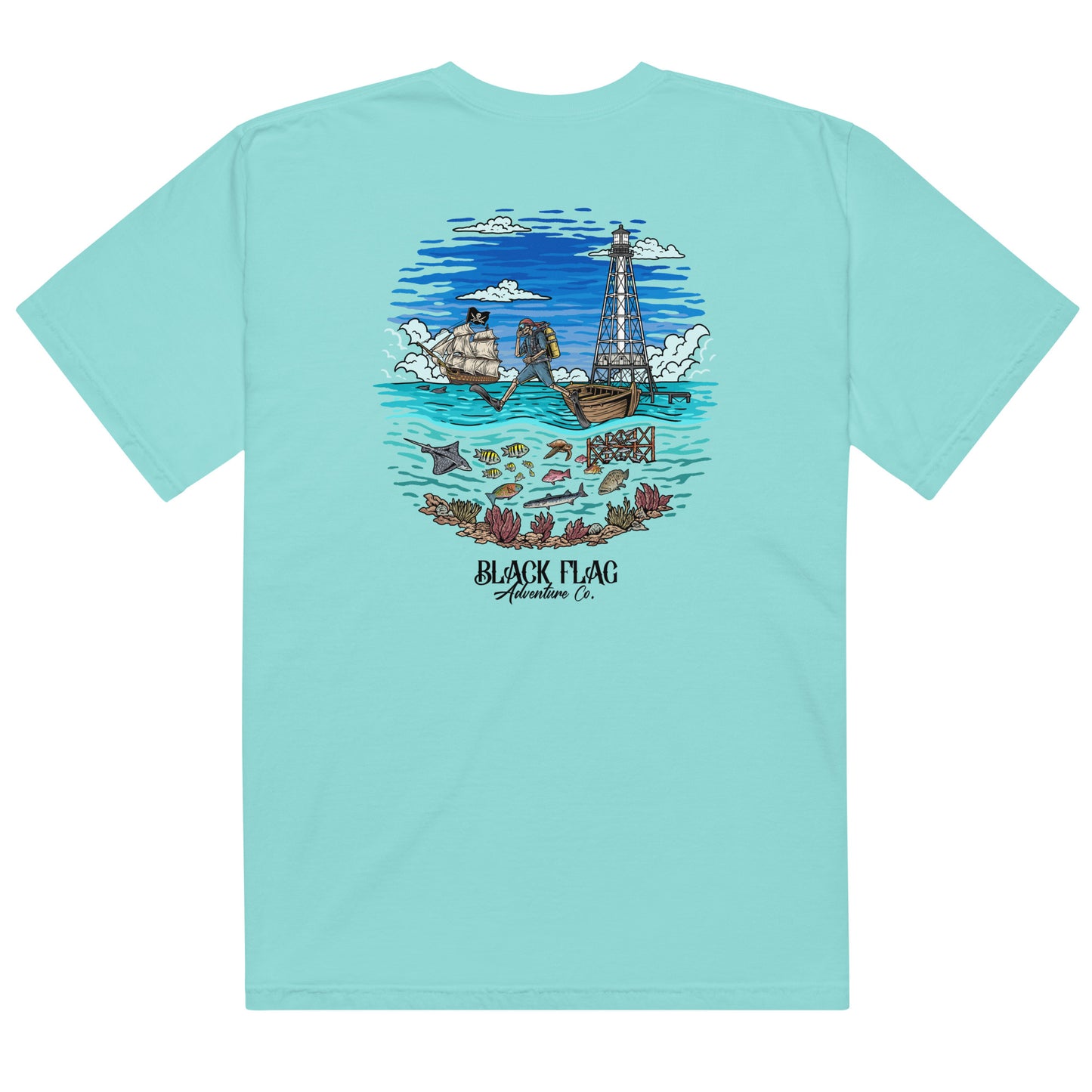 Alligator Blues Unisex Heavyweight T-shirt