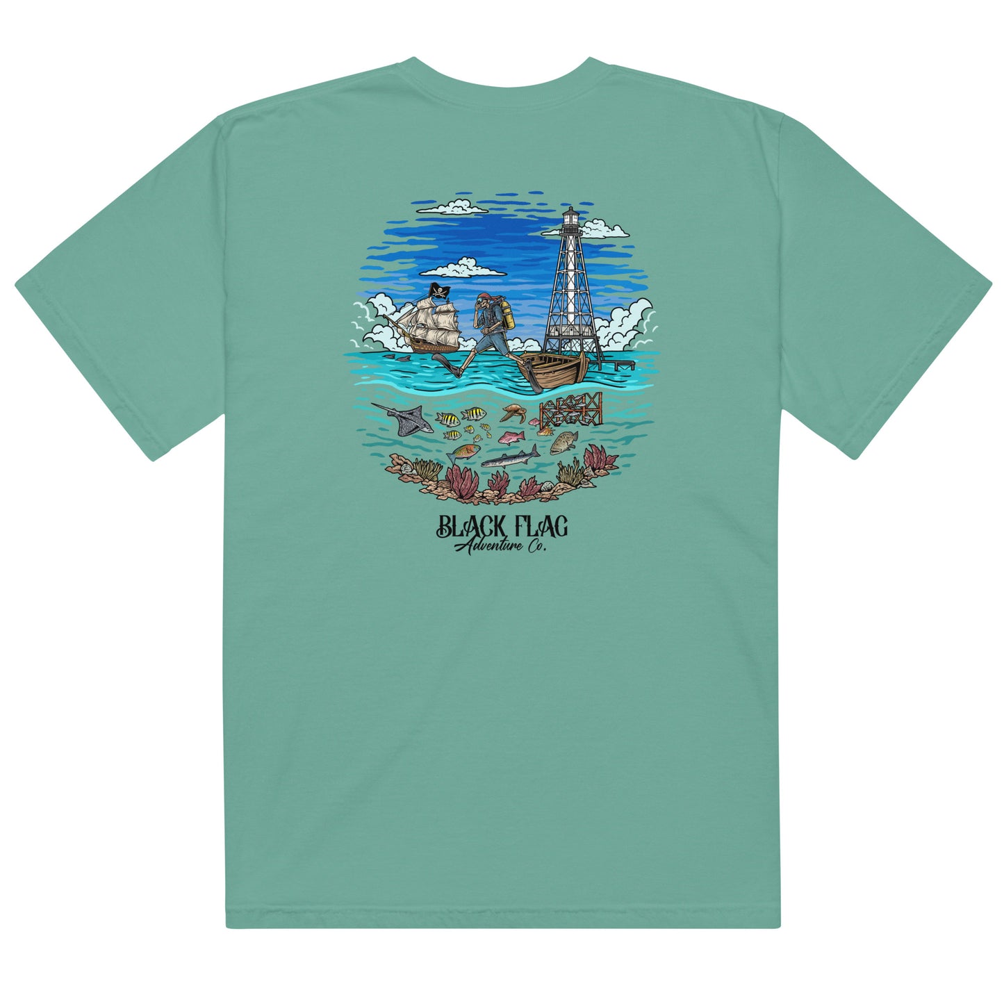 Alligator Blues Unisex Heavyweight T-shirt