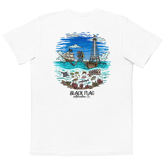 Alligator Blues Unisex Classic Pocket T-shirt