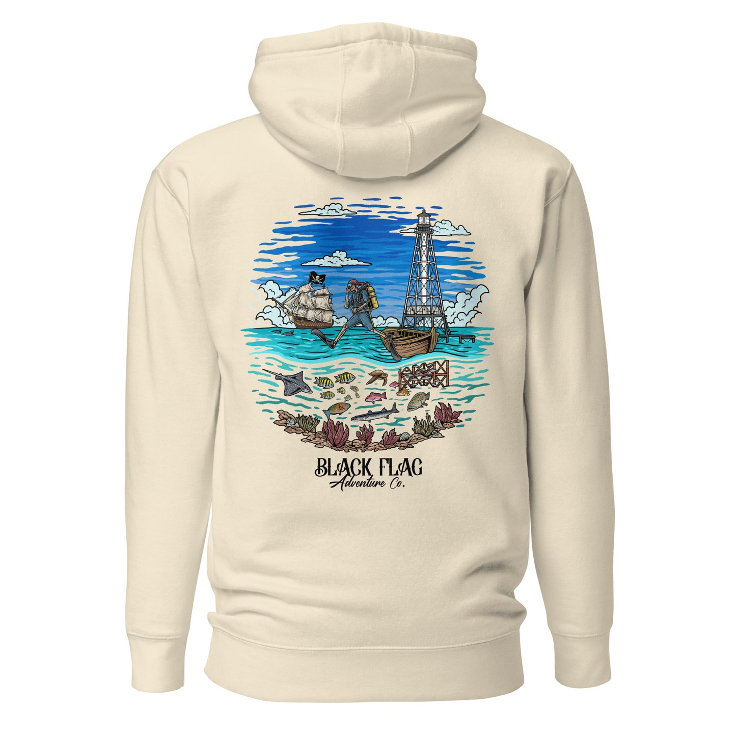 Alligator Blues Unisex Hoodie