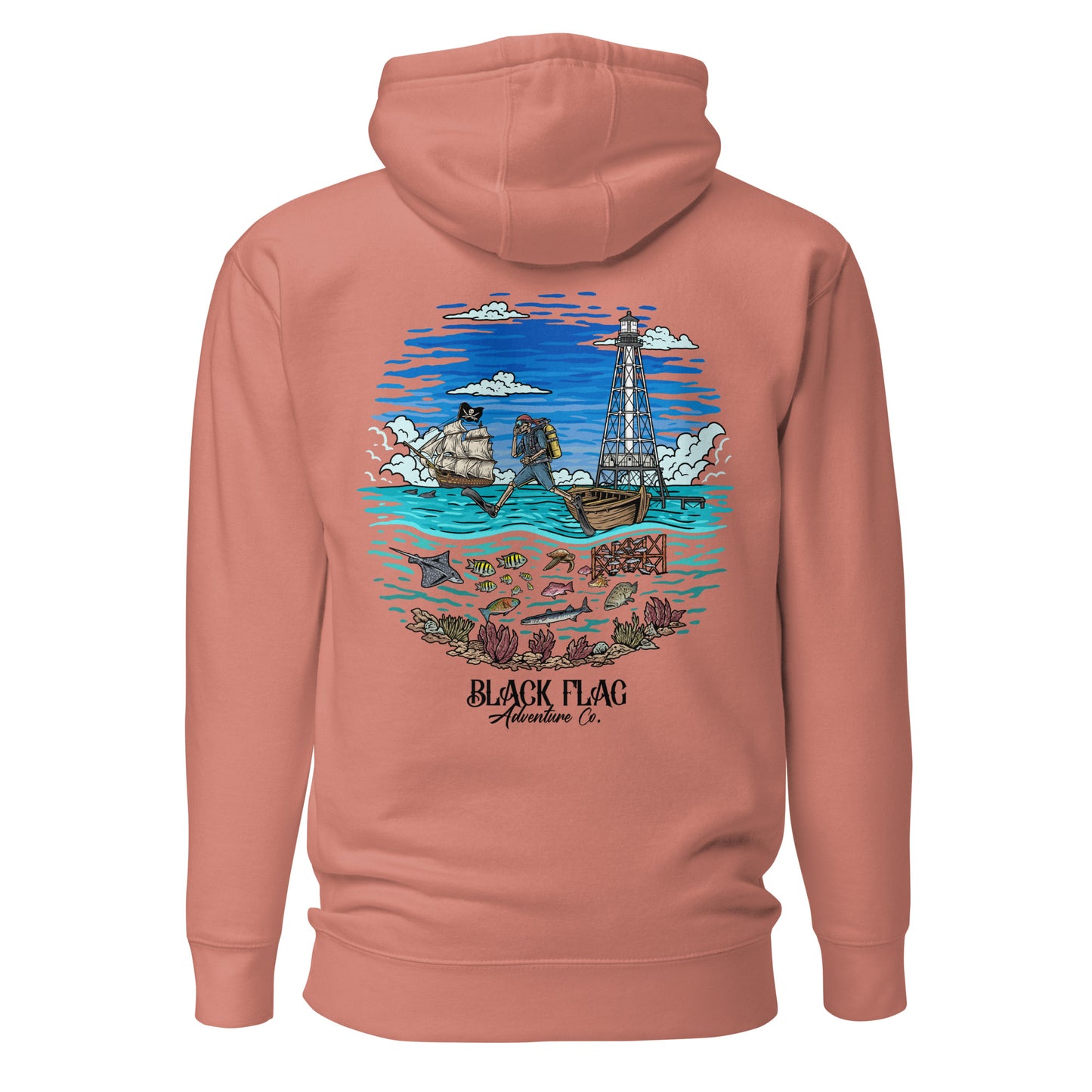 Alligator Blues Unisex Hoodie