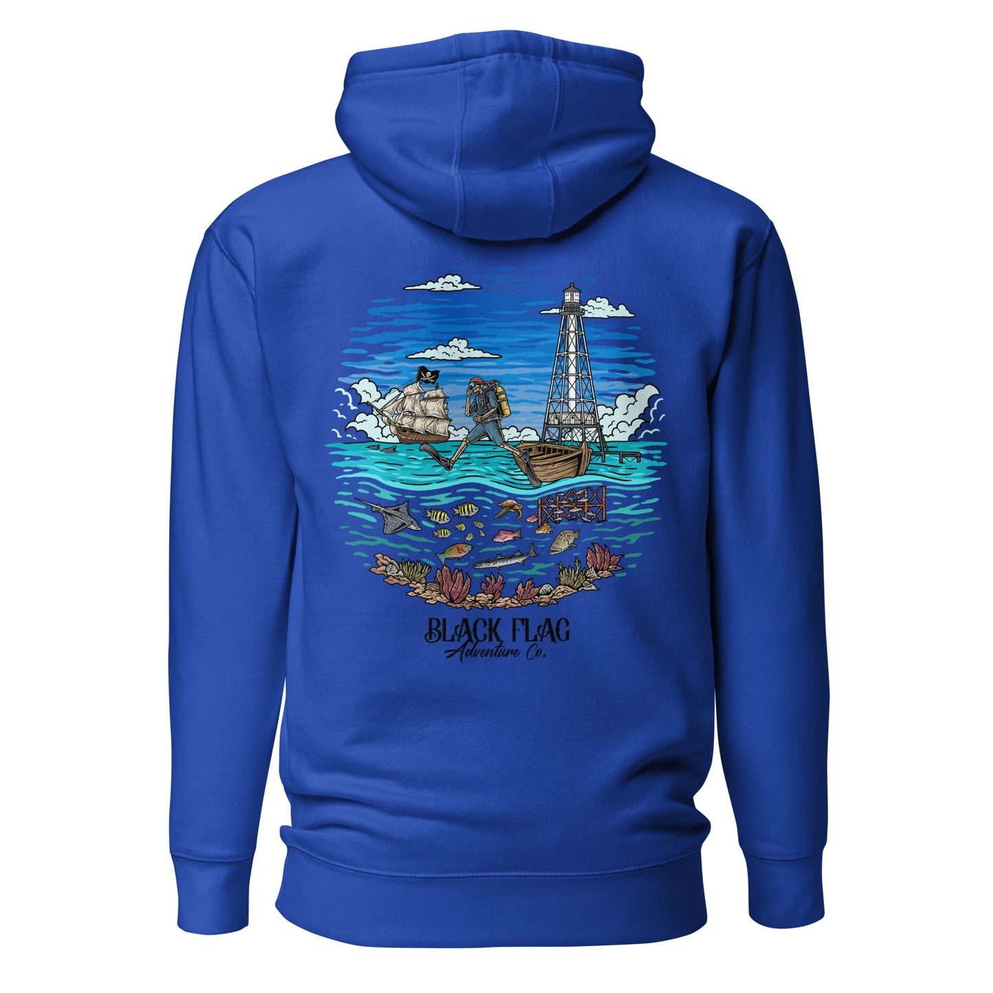 Alligator Blues Unisex Hoodie