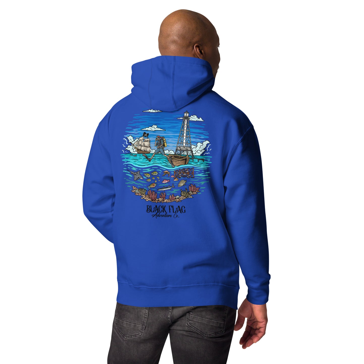 Alligator Blues Unisex Hoodie